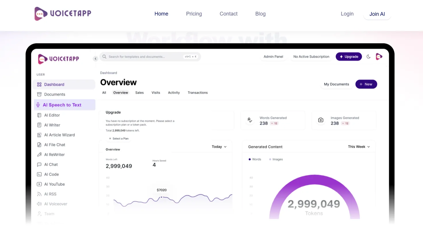 Voicetapp — voicetapp.com screenshot